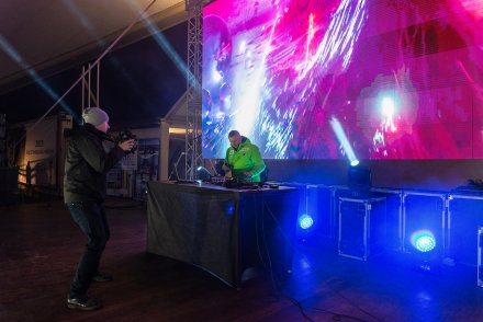 Strefa Kibica w wiślańskim amfiteatrze